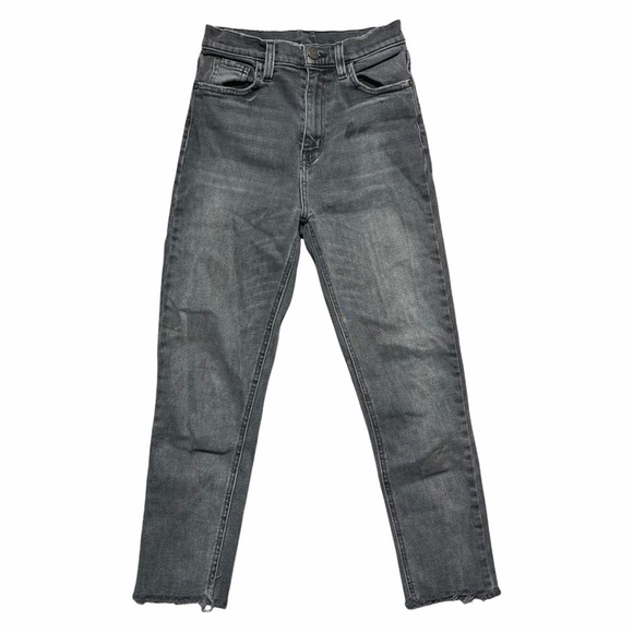 Urban Outfitters BDG Black Girlfriend Jeans 25W - Picture 1 of 7